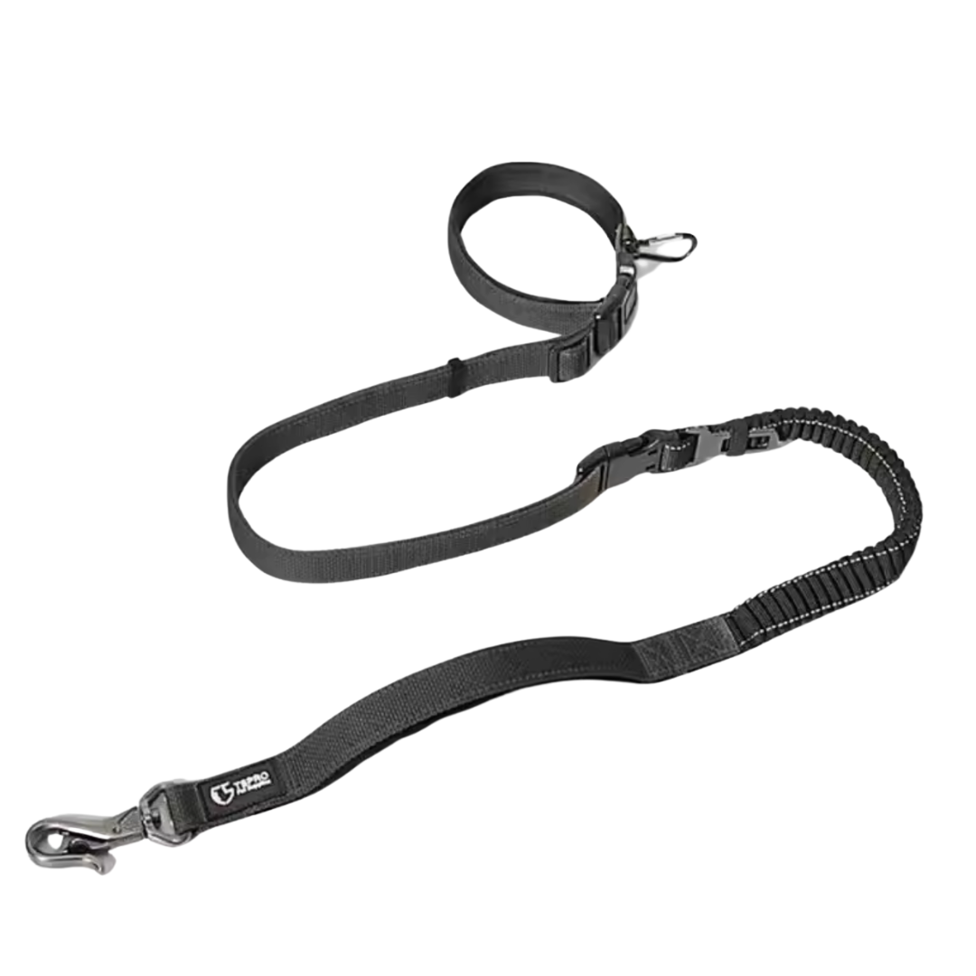 Hands-Free Crossbody Dog Leash with Double Handles