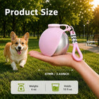 2-in-1 portable stainless steel dog water bottle