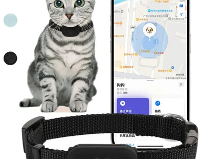 Waterproof GPS pet tracker with real-time location