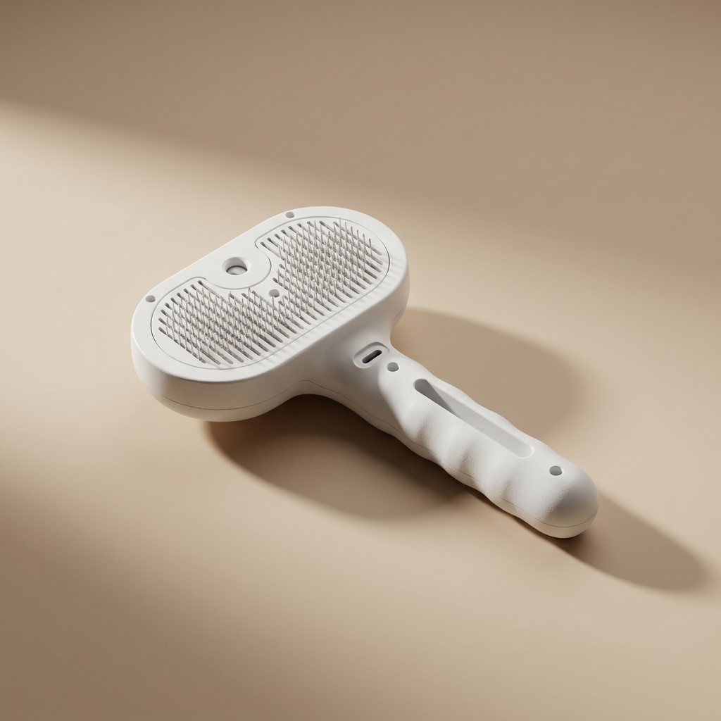 3-in-1 Grooming Brush with Steam Spray